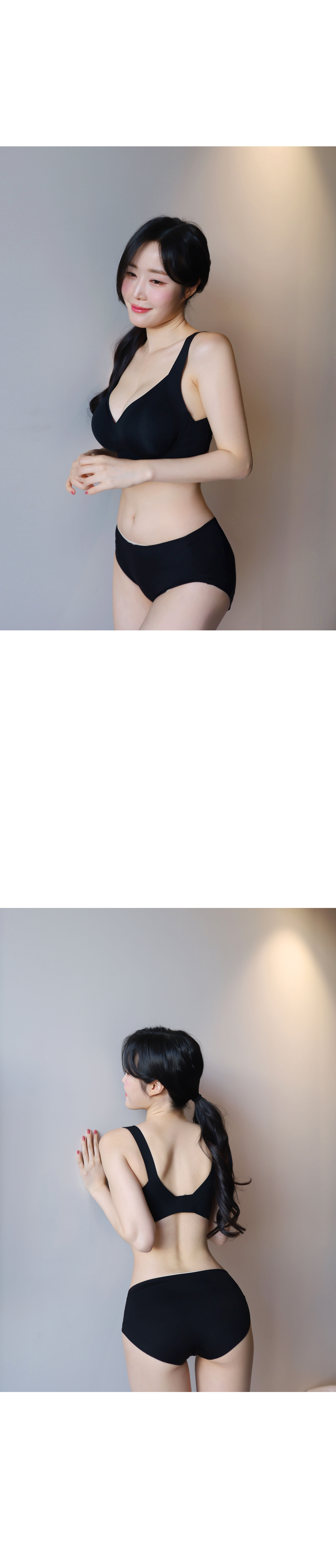 [자체제작] 2cm 도로시 브라 심리스 노와이어 데일리 볼륨업 브라렛 상세 이미지 24
